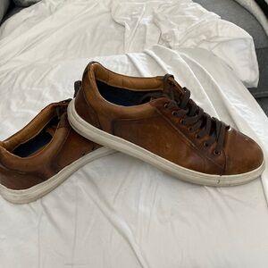 Steve Madden Tilton Cognac leather sneakers